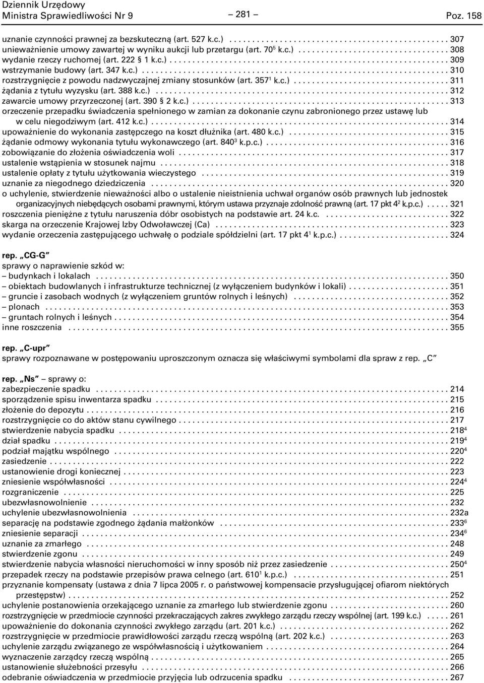 357 1 k.c.).................................. 311 żądania z tytułu wyzysku (art. 388 k.c.)................................................................ 312 zawarcie umowy przyrzeczonej (art.