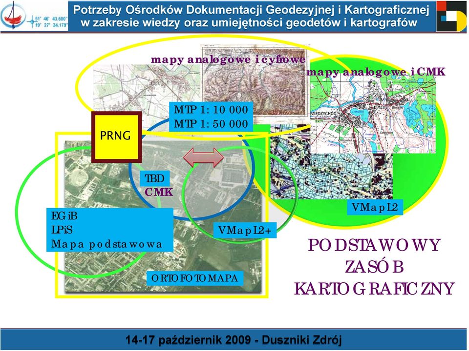 GIS TBD CMK EGiB LPiS Mapa podstawowa