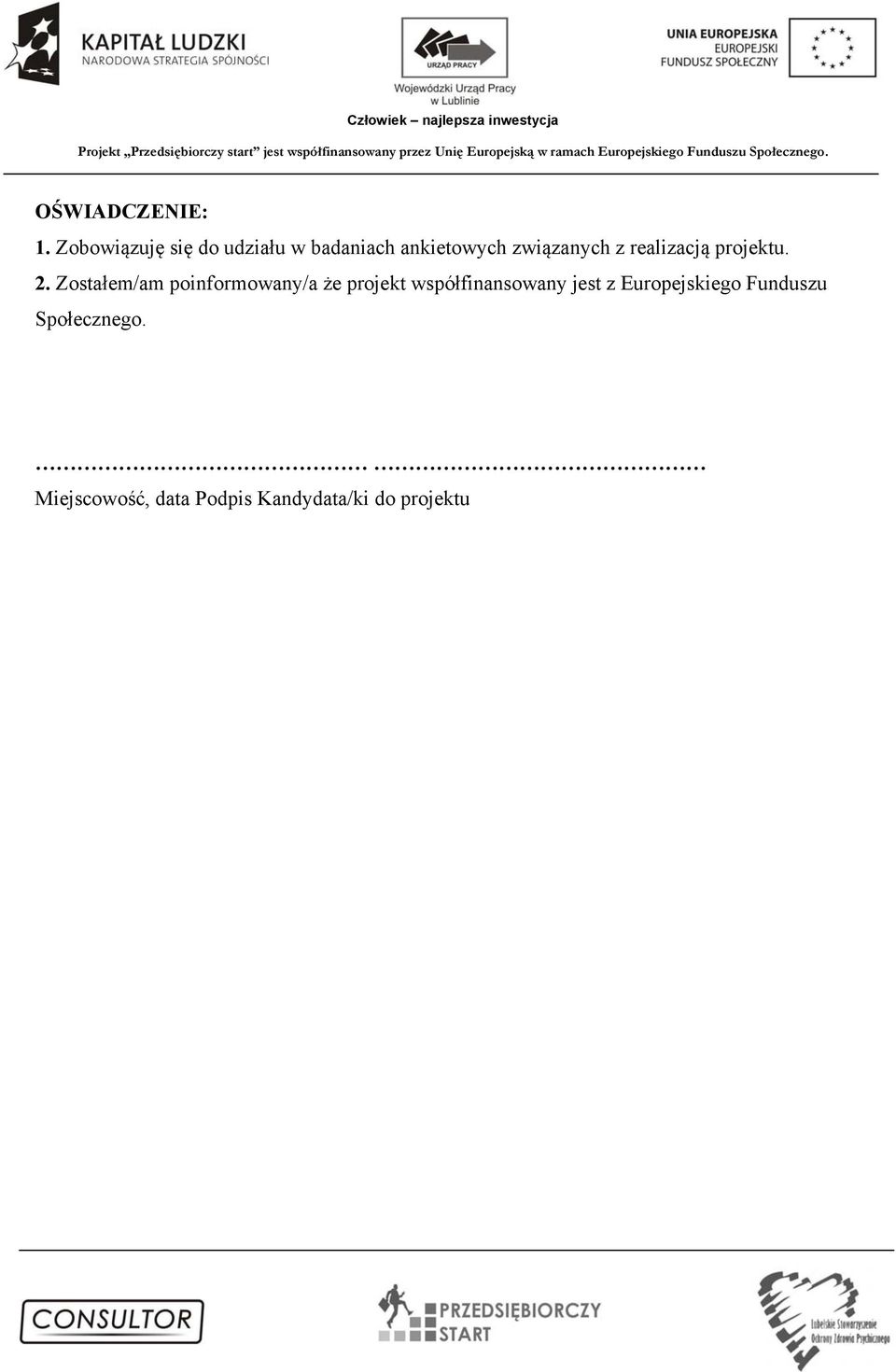 realizacją projektu. 2.
