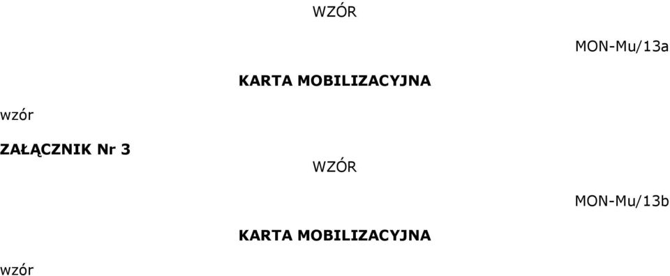 ZAŁĄCZNIK Nr 3 WZÓR