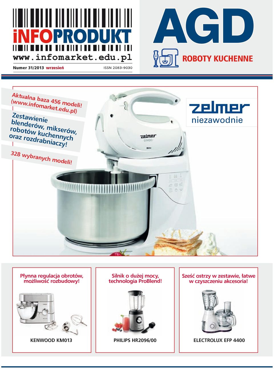 infomarket.edu.pl) Zestawienie blenderów, mikserów, robotów kuchennych oraz rozdrabniaczy!