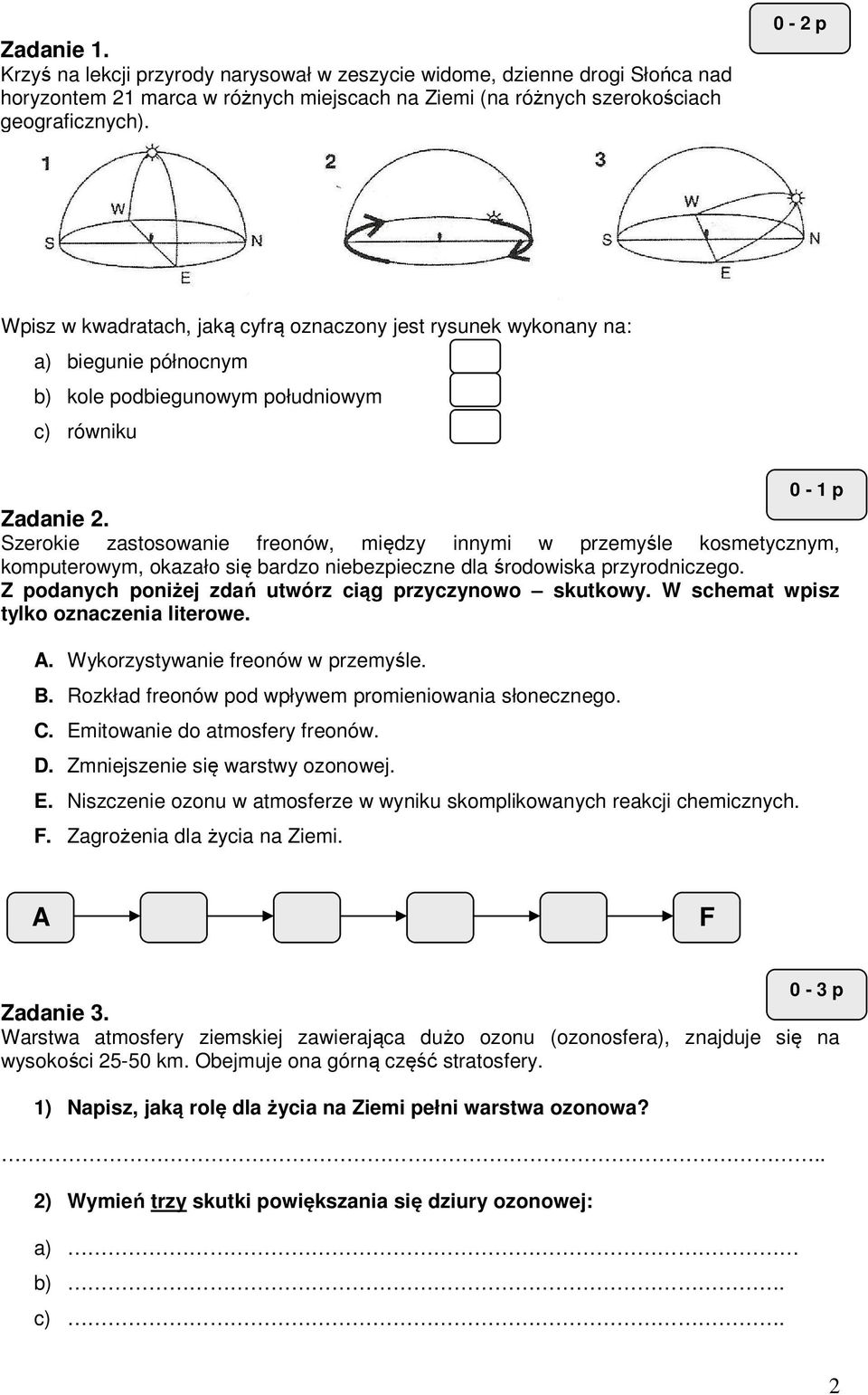 Szerokie zastosowanie freonów, między innymi w przemyśle kosmetycznym, komputerowym, okazało się bardzo niebezpieczne dla środowiska przyrodniczego.