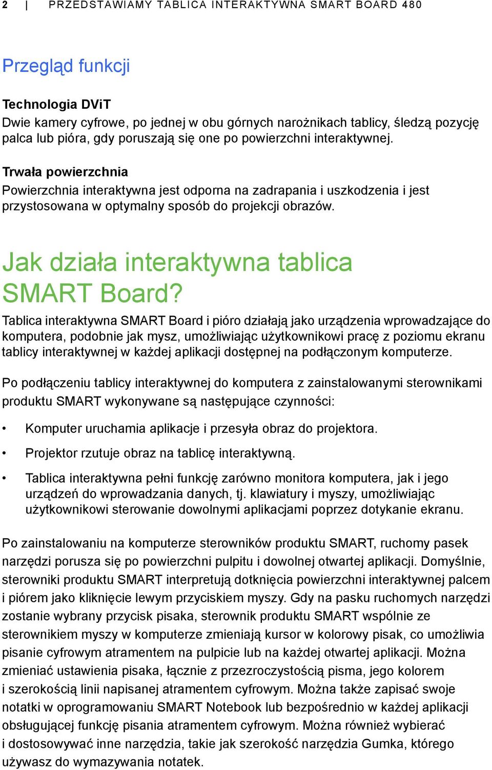 Jak działa interaktywna tablica SMART Board?