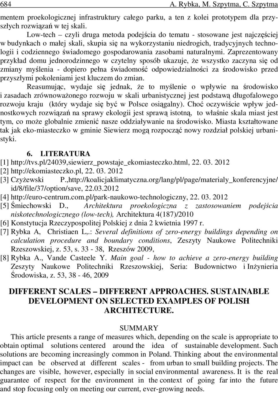 gospodarowania zasobami naturalnymi.
