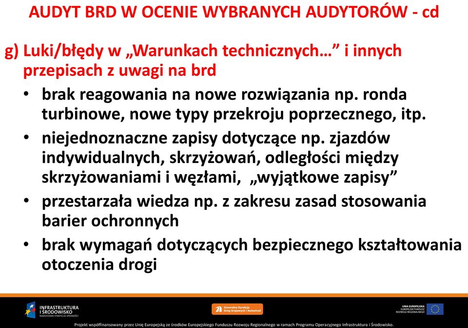 niejednoznaczne zapisy dotyczące np.