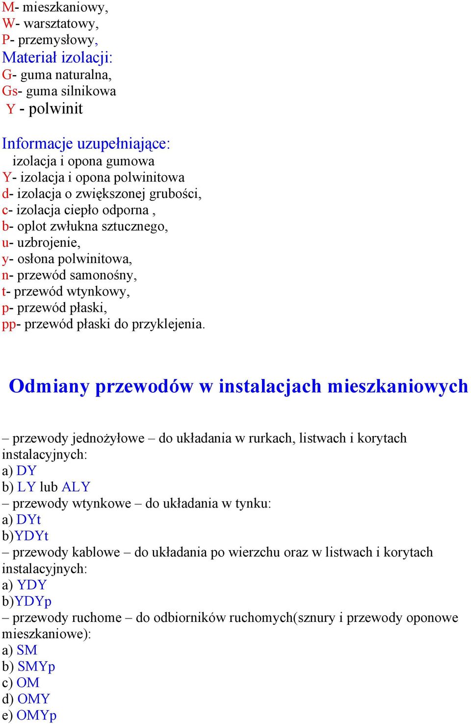 płaski, pp- przewód płaski do przyklejenia.