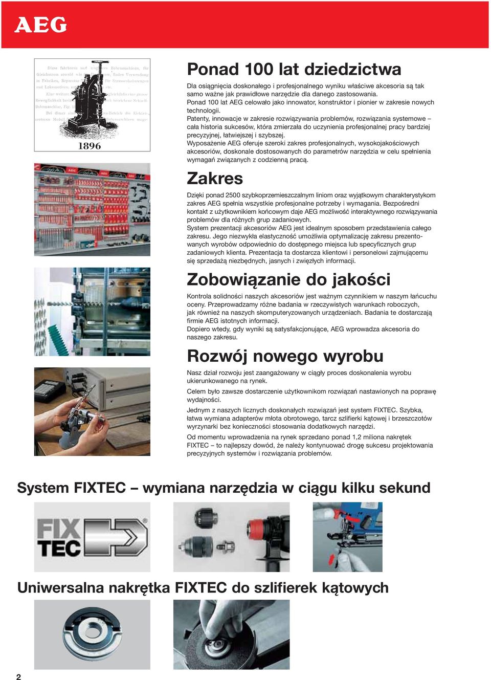 Patenty, innowacje w zakresie rozwiązywania problemów, rozwiązania systemowe cała historia sukcesów, która zmierzała do uczynienia profesjonalnej pracy bardziej precyzyjnej, łatwiejszej i szybszej.