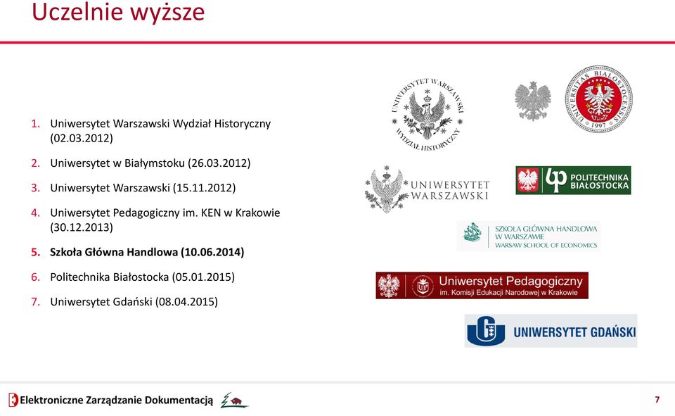 Uniwersytet Pedagogiczny im. KEN w Krakowie (30.12.2013) 5.