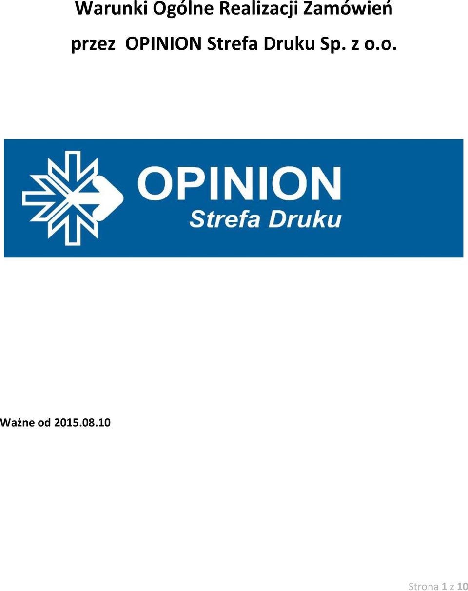 Strefa Druku Sp. z o.