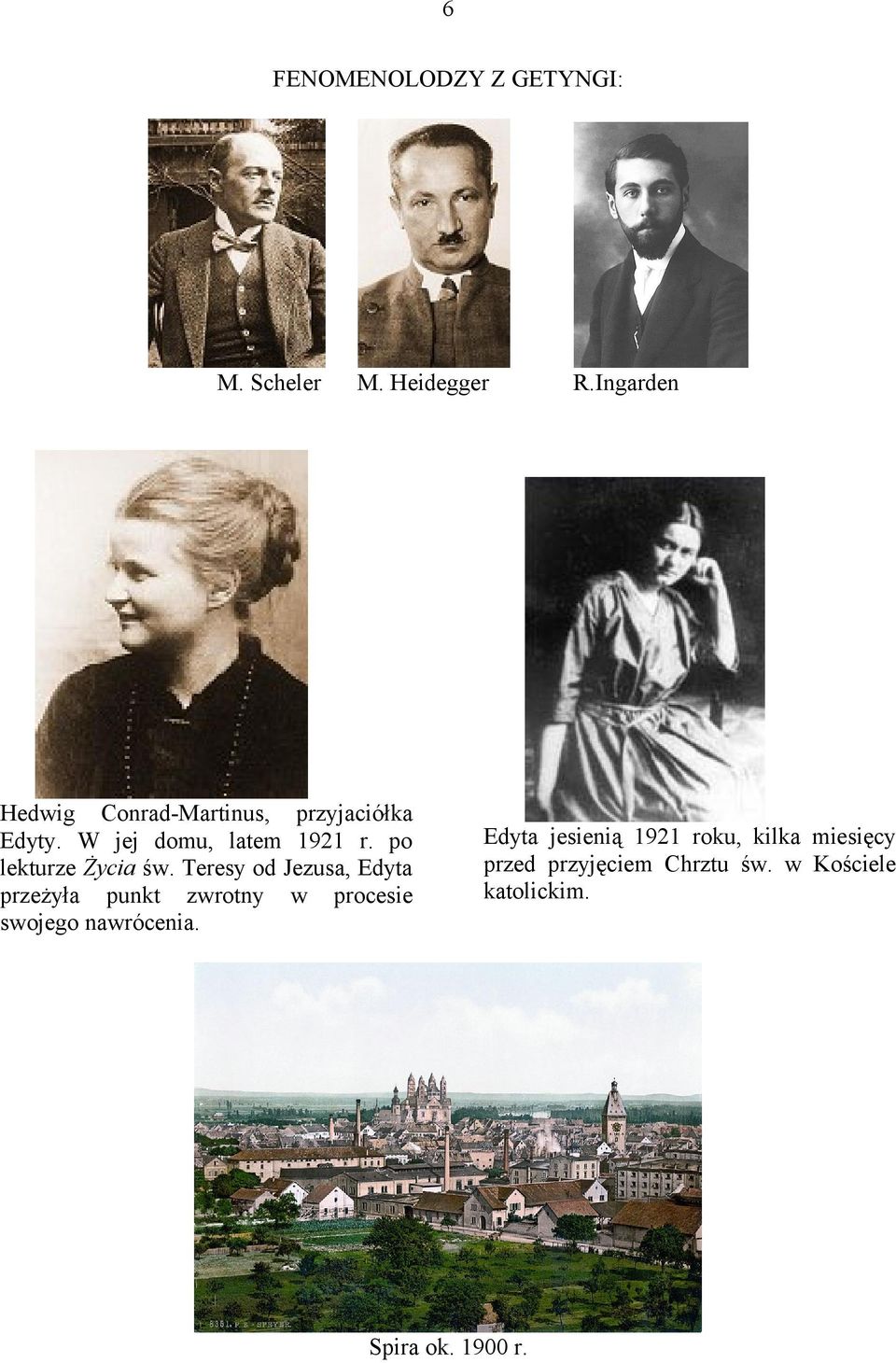 po lekturze Życia św.