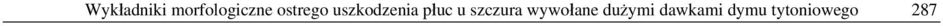 u szczura wywołane dużymi