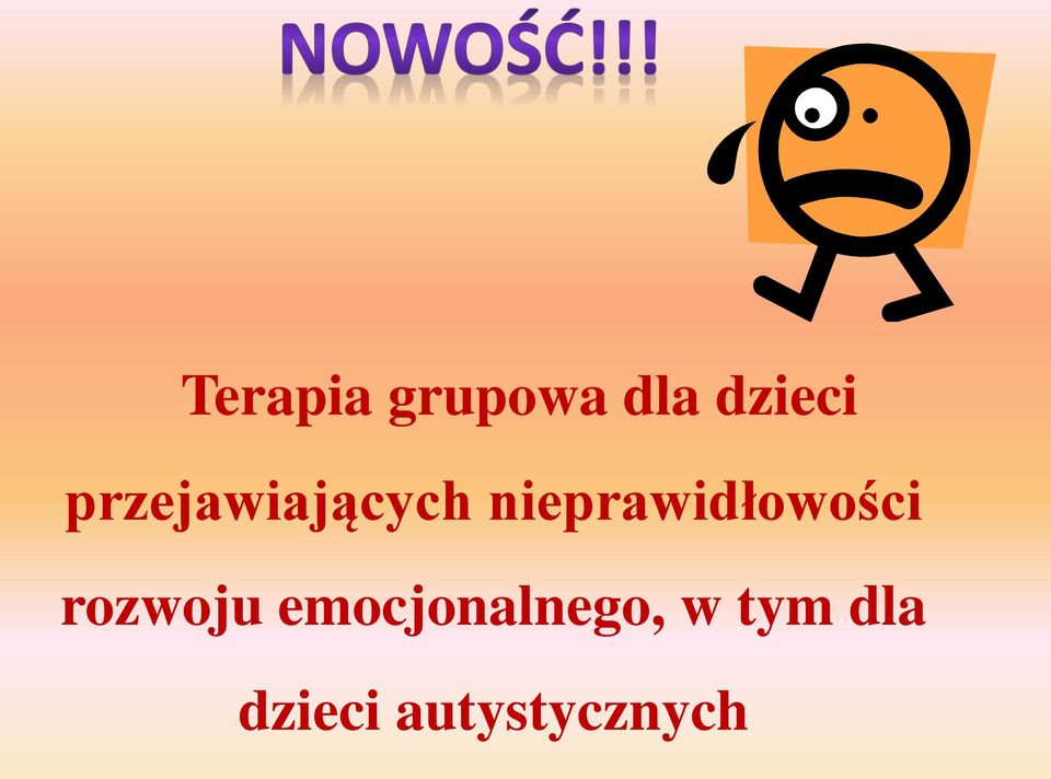 nieprawidłowości rozwoju