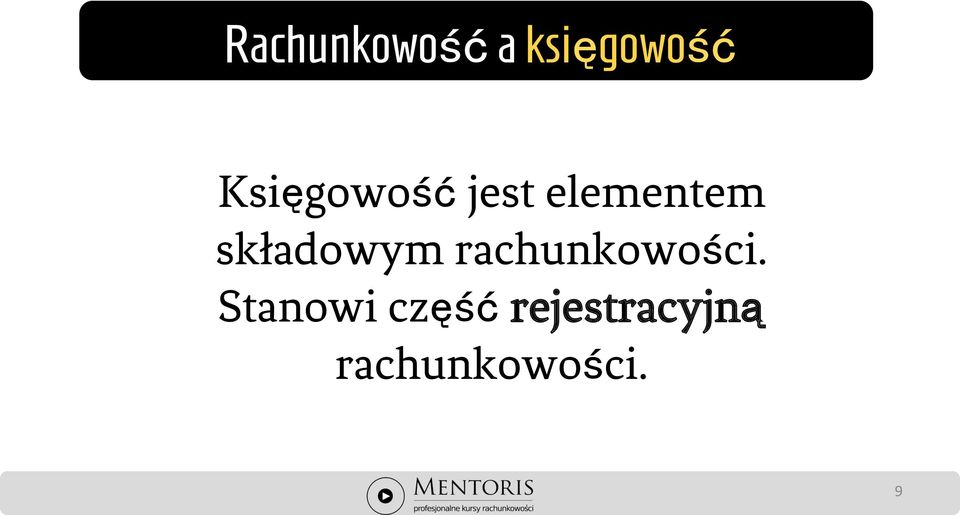 składowym rachunkowości.