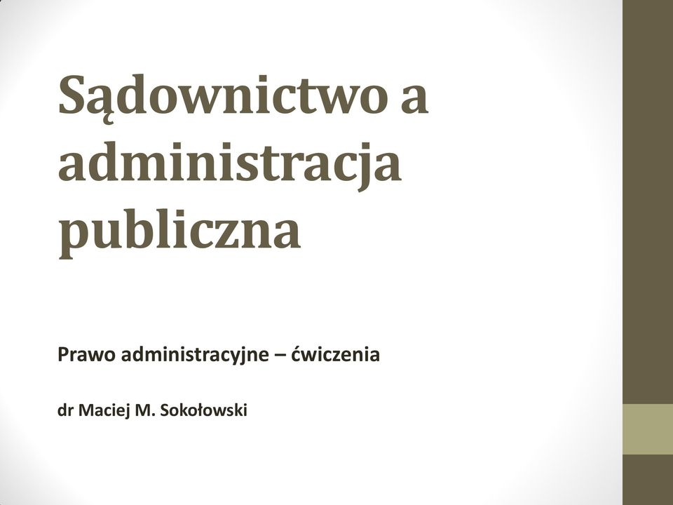 Prawo administracyjne