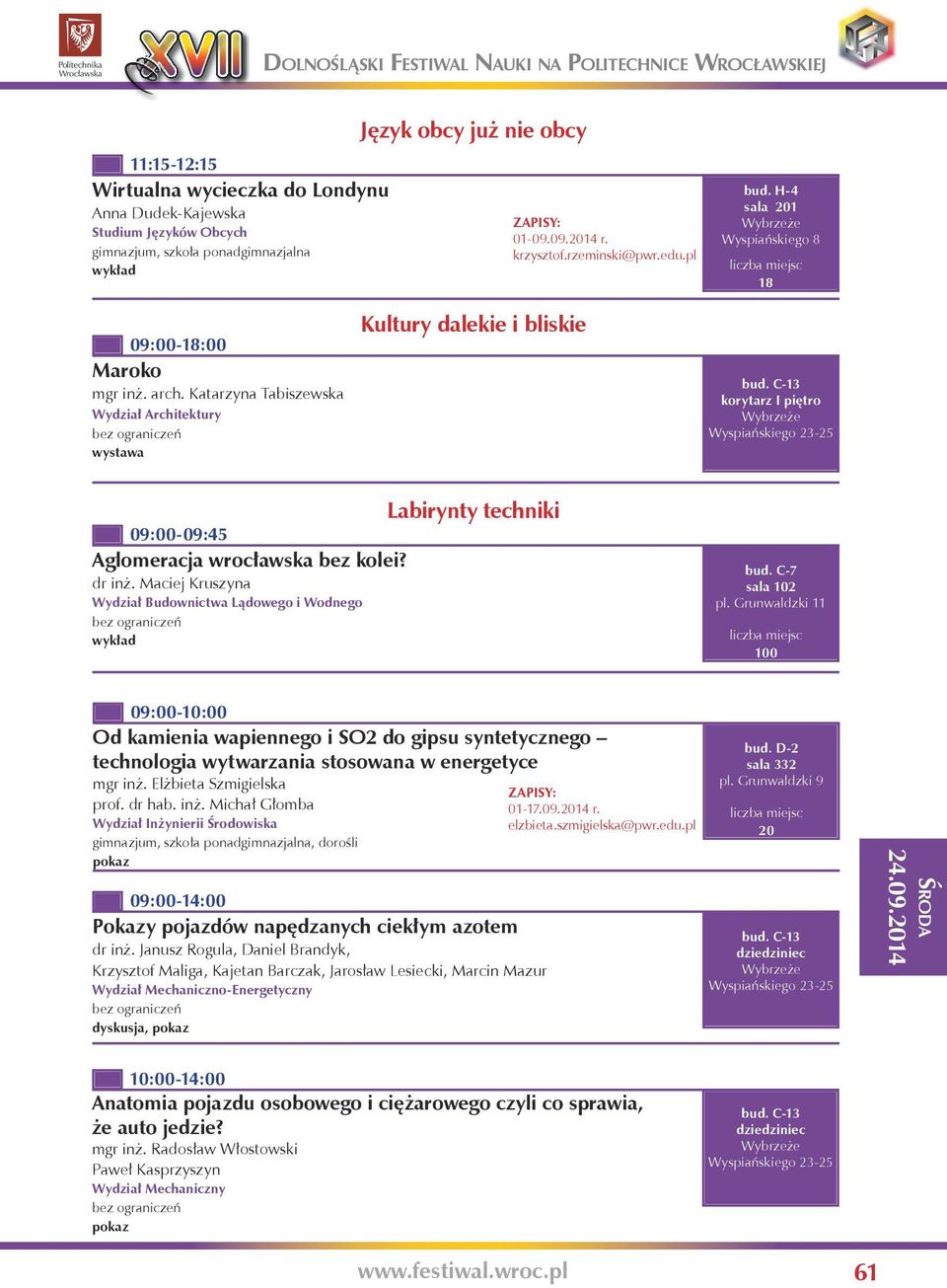 Maciej Kruszyna Wydział Budownictwa Lądowego i Wodnego 09:00-10:00 Od kamienia wapiennego i SO2 do gipsu syntetycznego technologia wytwarzania stosowana w energetyce mgr inż.