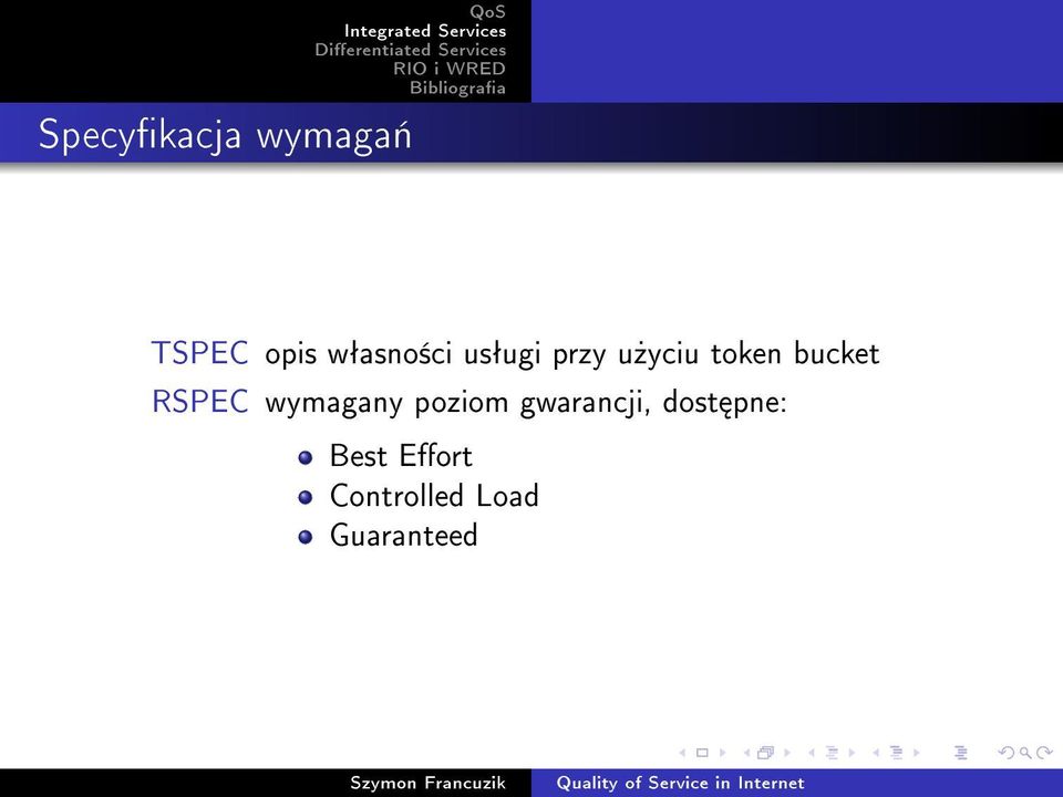 bucket RSPEC wymagany poziom