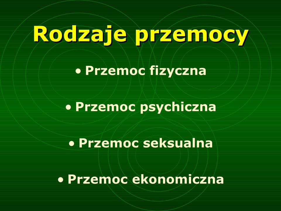 Przemoc psychiczna