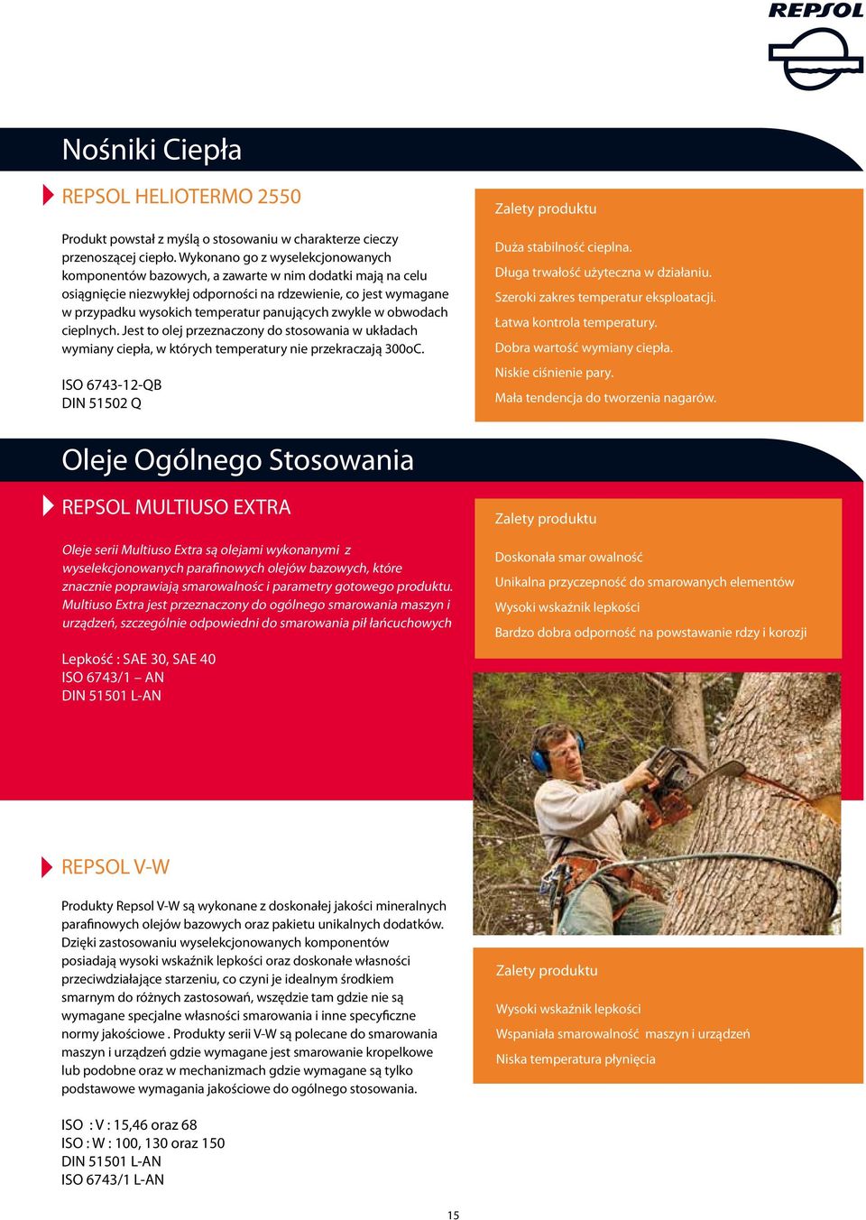 panujących zwykle w obwodach cieplnych. Jest to olej przeznaczony do stosowania w układach wymiany ciepła, w których temperatury nie przekraczają 300oC.