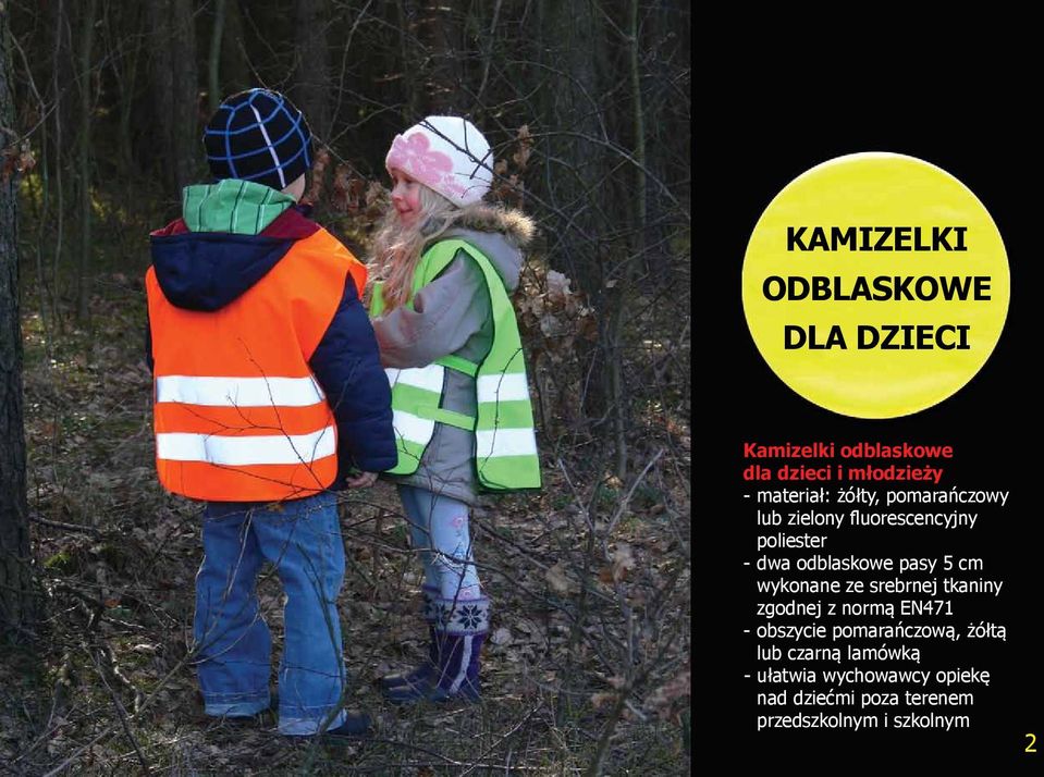 Kamizelki odblaskowe. dla dzieci - PDF Darmowe pobieranie