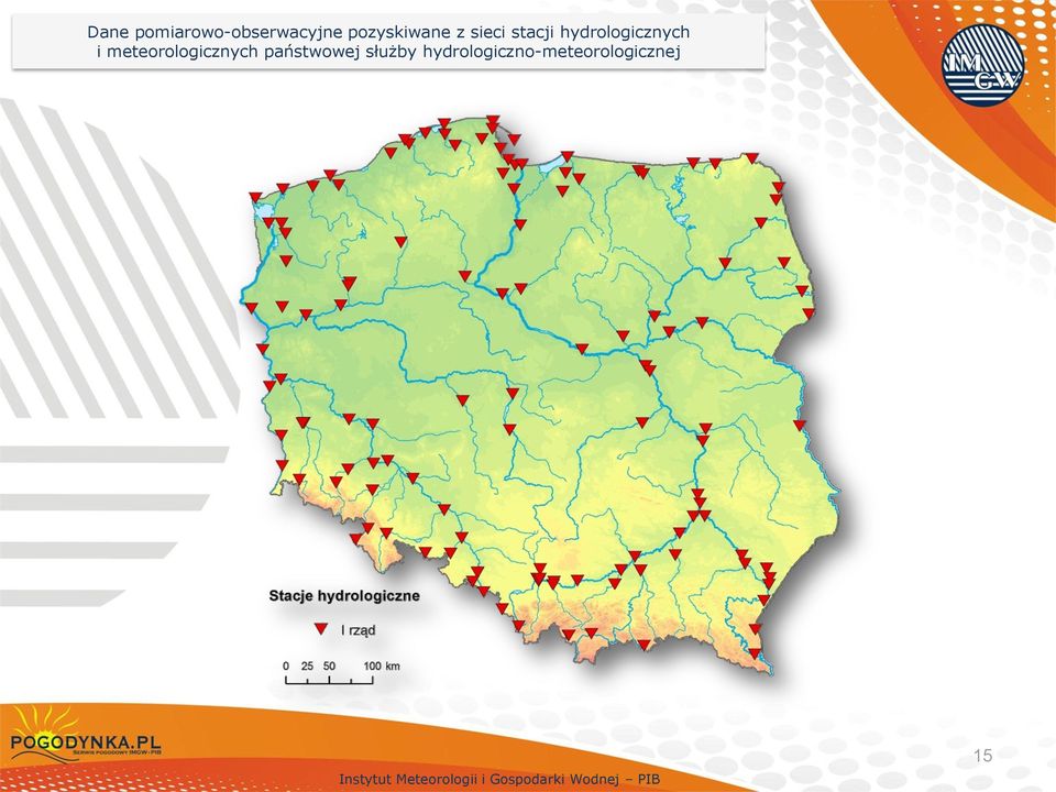 hydrologicznych i meteorologicznych