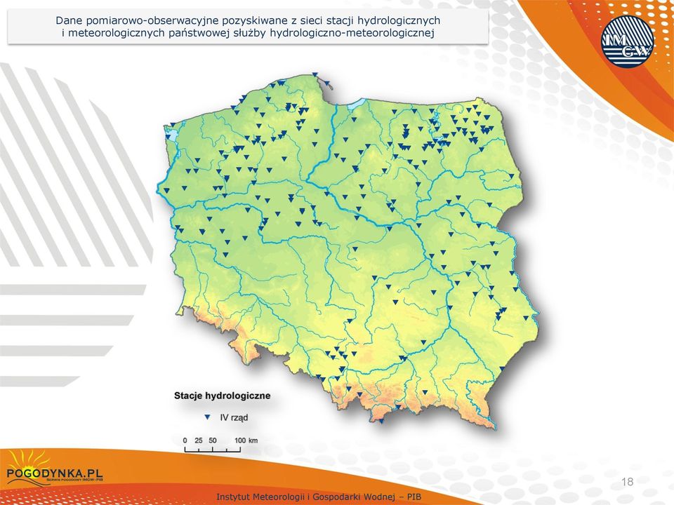 hydrologicznych i meteorologicznych