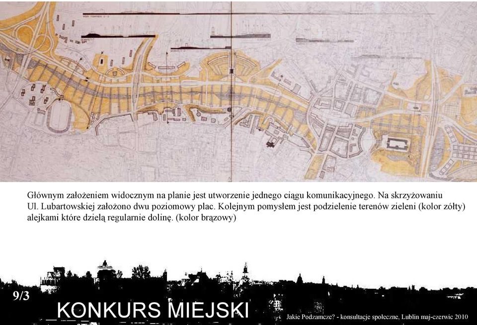Lubartowskiej założono dwu poziomowy plac.