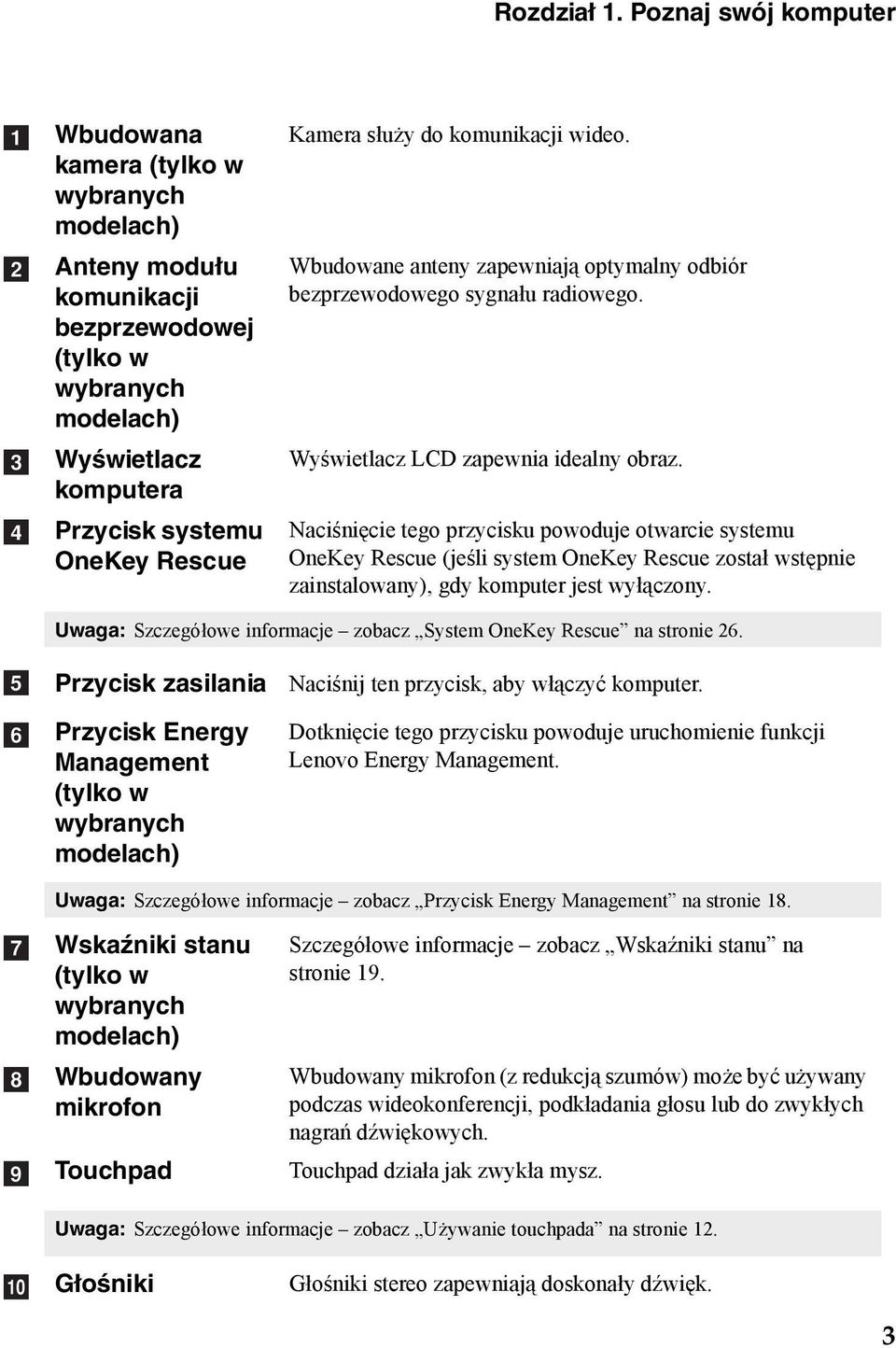 Kamera służy do komunikacji wideo. Wbudowane anteny zapewniają optymalny odbiór bezprzewodowego sygnału radiowego. Wyświetlacz LCD zapewnia idealny obraz.