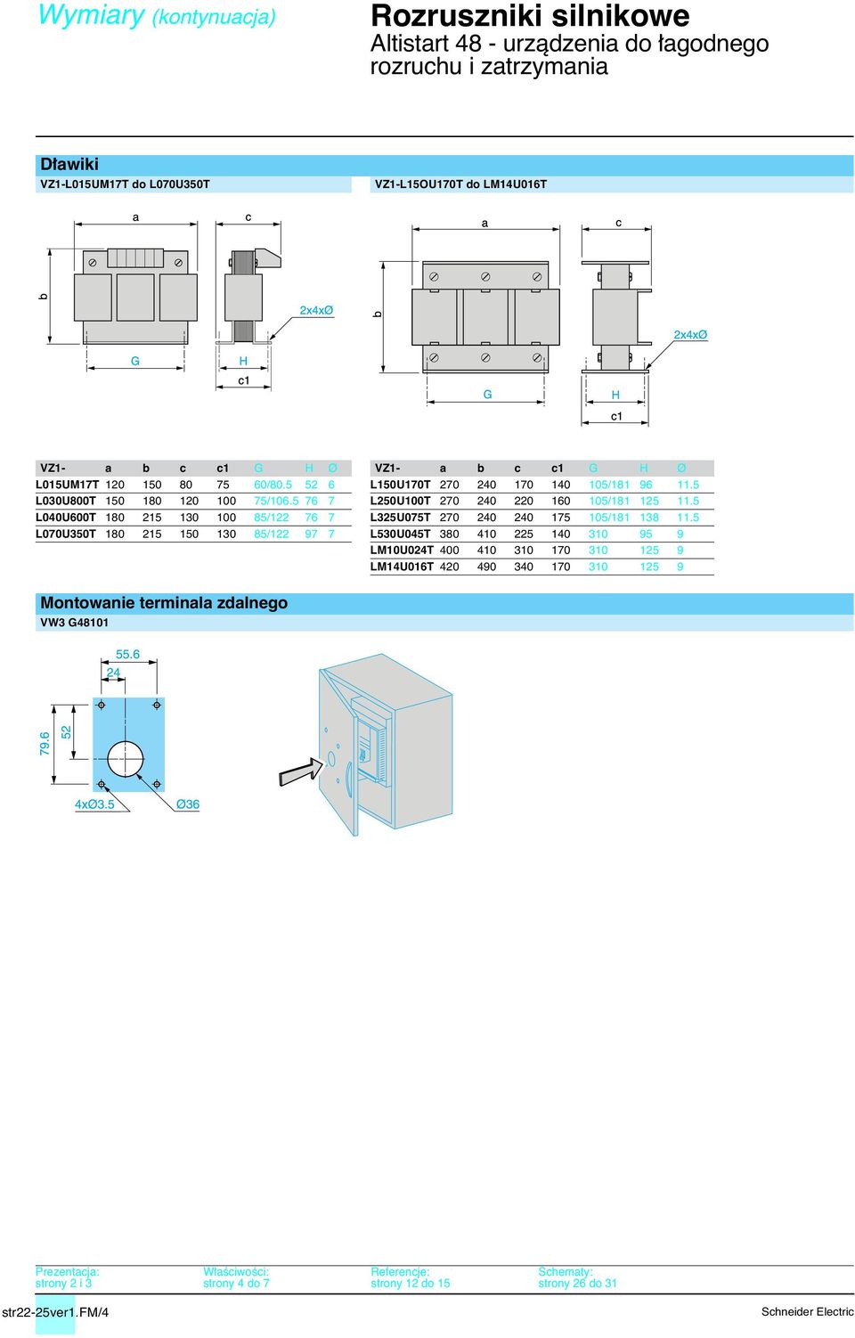 5 L040U600T 180 215 130 100 85/122 76 7 L325U075T 270 240 240 175 105/181 138 11.