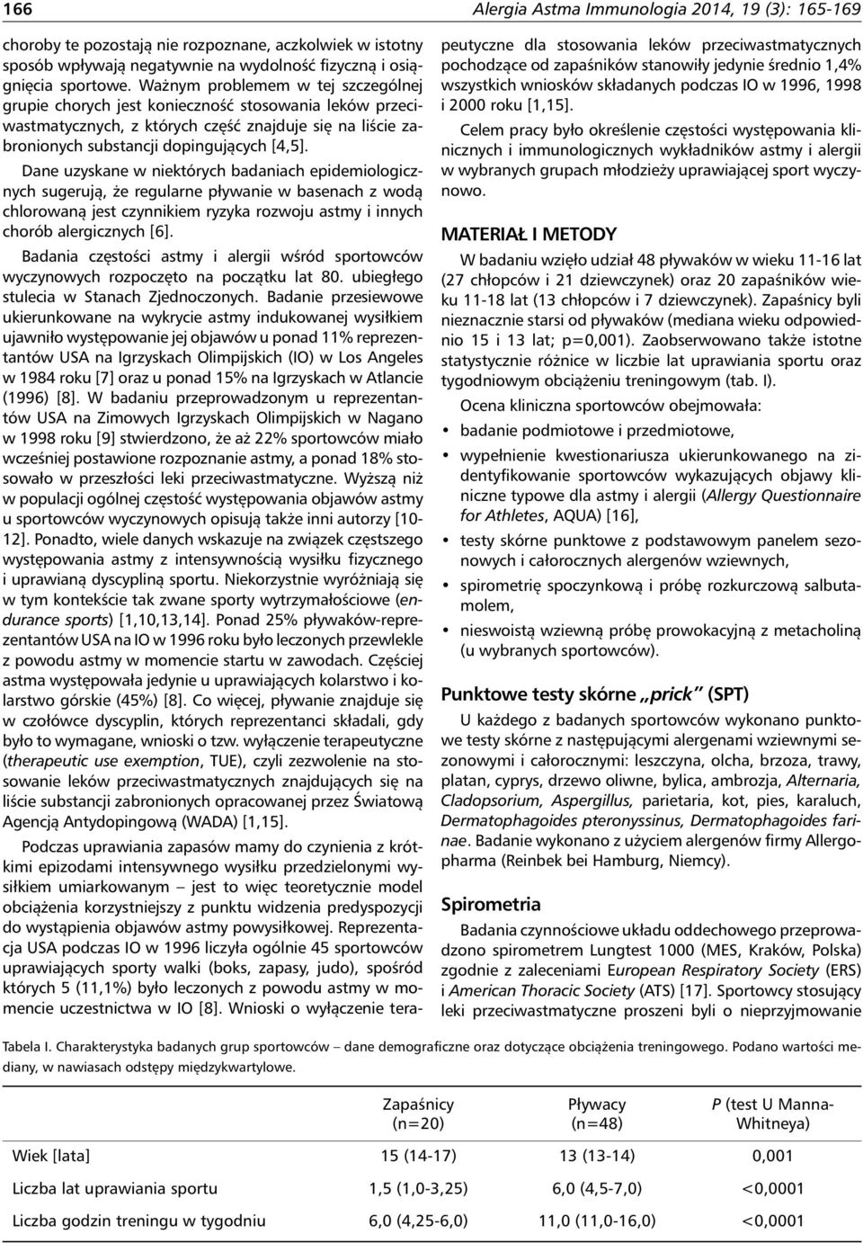 Dane uzyskane w niektórych badaniach epidemiologicznych sugerują, że regularne pływanie w basenach z wodą chlorowaną jest czynnikiem ryzyka rozwoju astmy i innych chorób alergicznych [6].