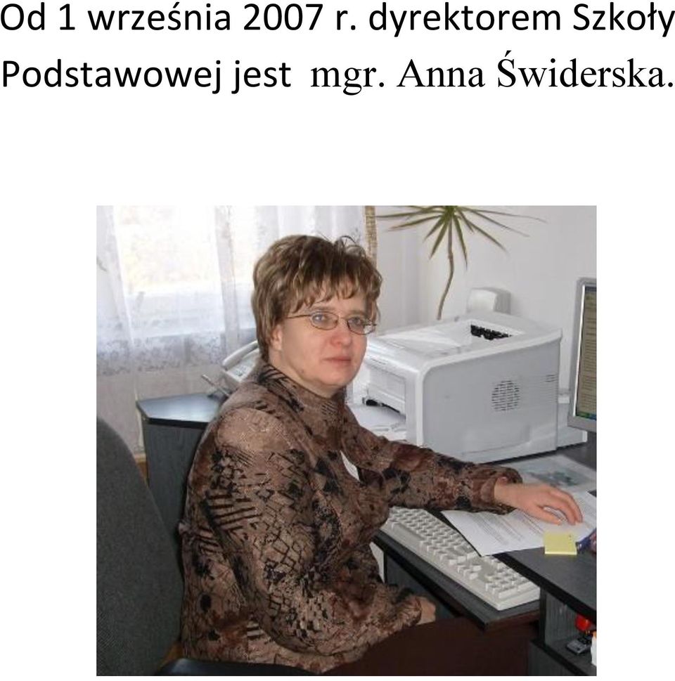 Szkoły Podstawowej