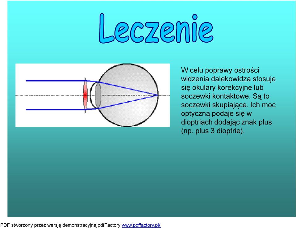 Są to soczewki skupiające.