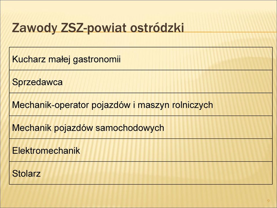 pojazdów i maszyn rolniczych Mechanik