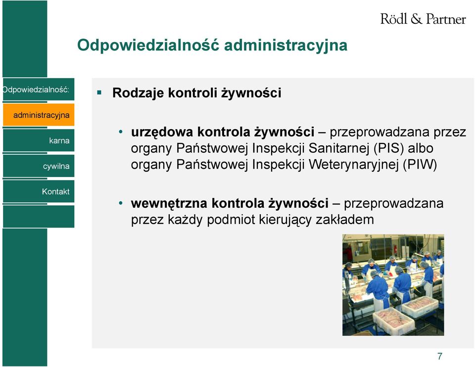(PIS) albo organy Państwowej Inspekcji Weterynaryjnej (PIW)