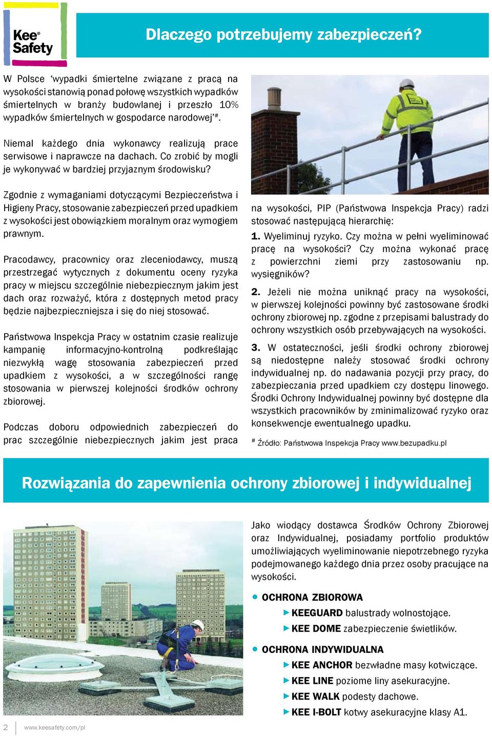 Niemal każdego dnia wykonawcy realizują prace serwisowe i naprawcze na dachach. Co zrobić by mogli je wykonywać w bardziej przyjaznym środowisku?