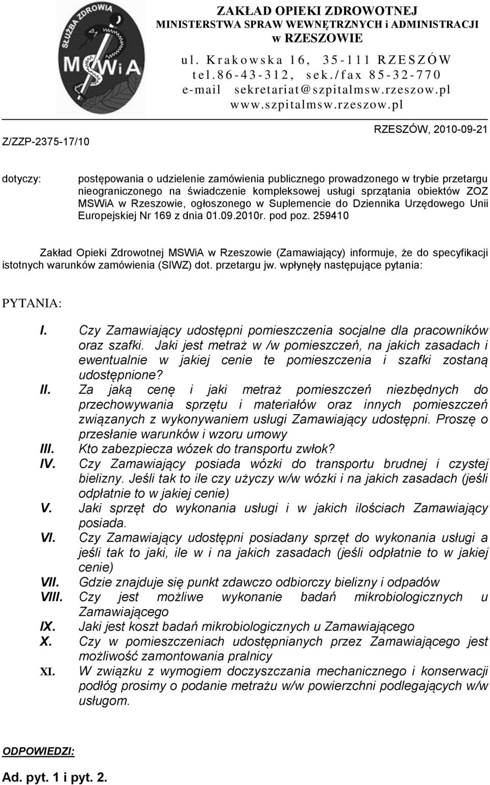 pl www.szpitalmsw.rzeszow.