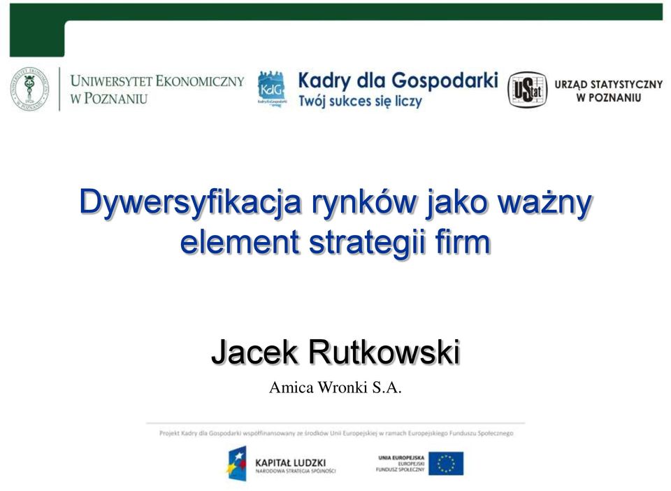 strategii firm Jacek