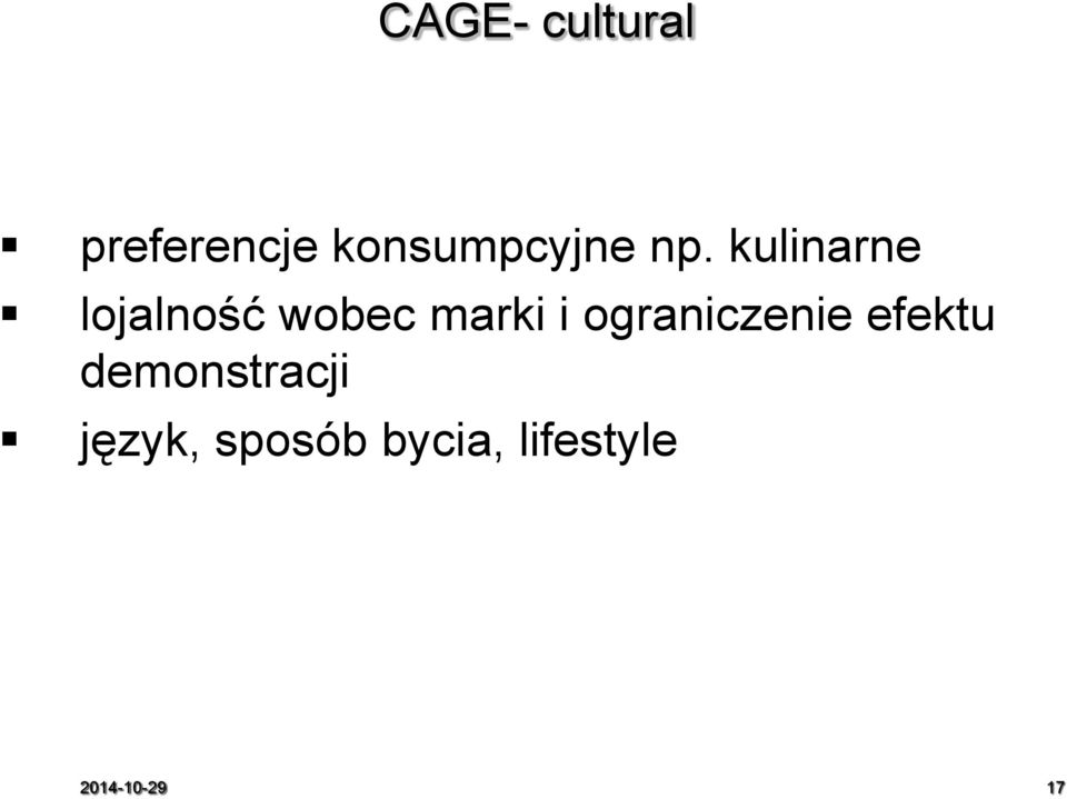 kulinarne lojalność wobec marki i