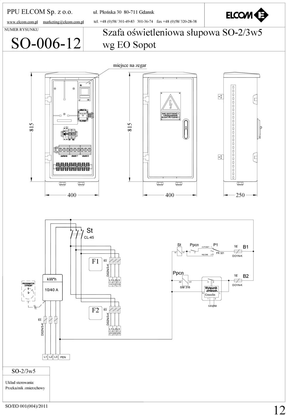 400 250 St CL-45 St Ppcn P1 AUTOMAT.