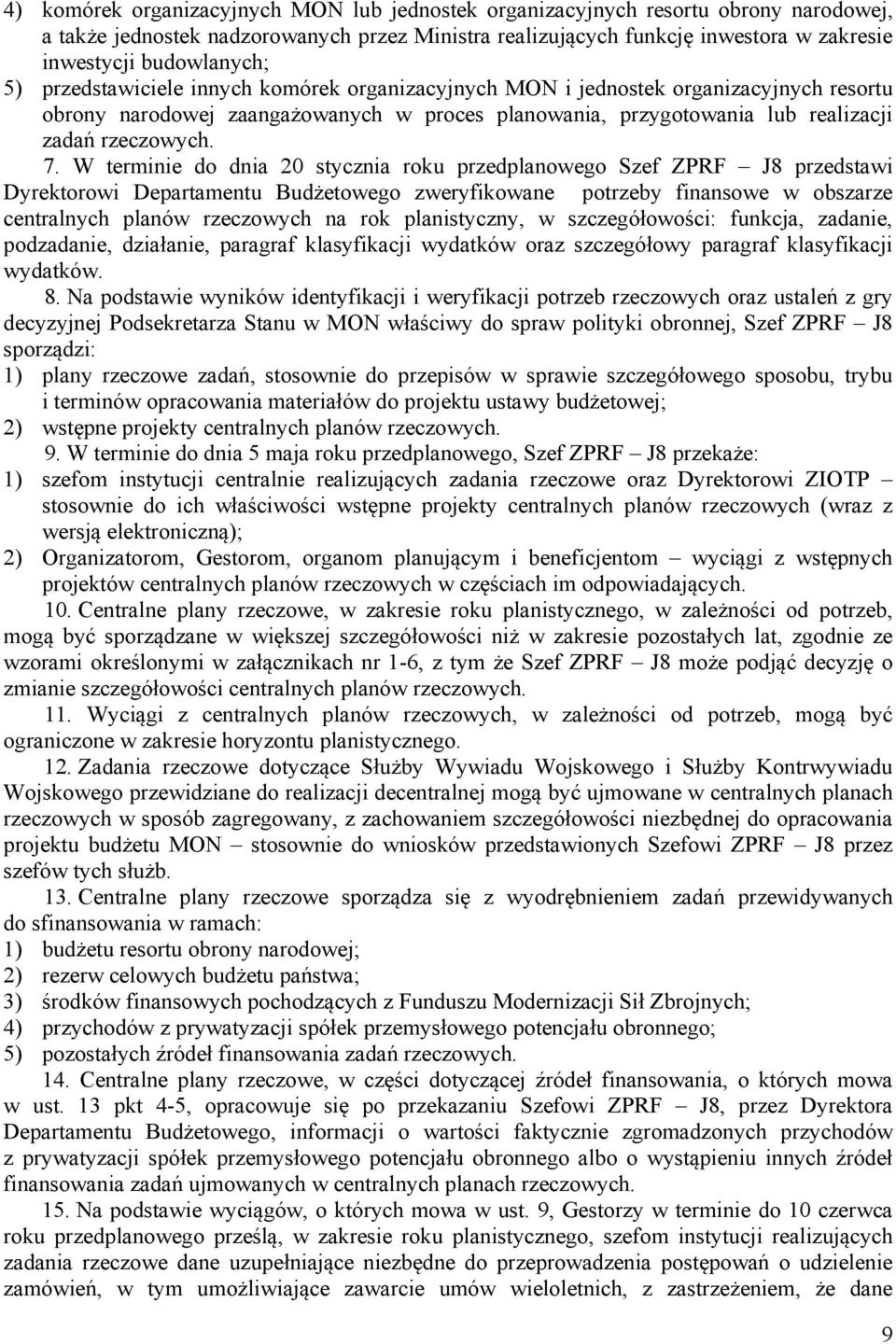 rzeczowych. 7.