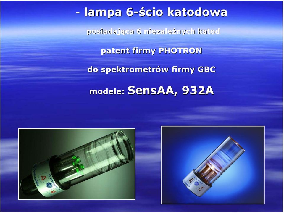 katod patent firmy PHOTRON do