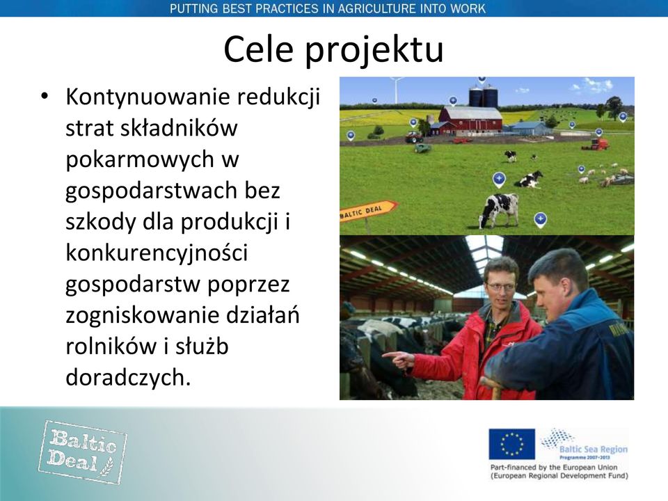 produkcji i konkurencyjności gospodarstw poprzez