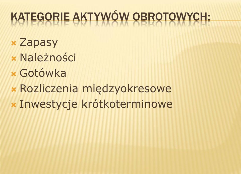 Należności Gotówka