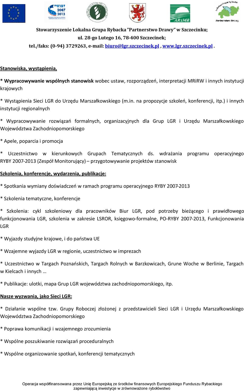 Uczestnictwo w kierunkowych Grupach Tematycznych ds.