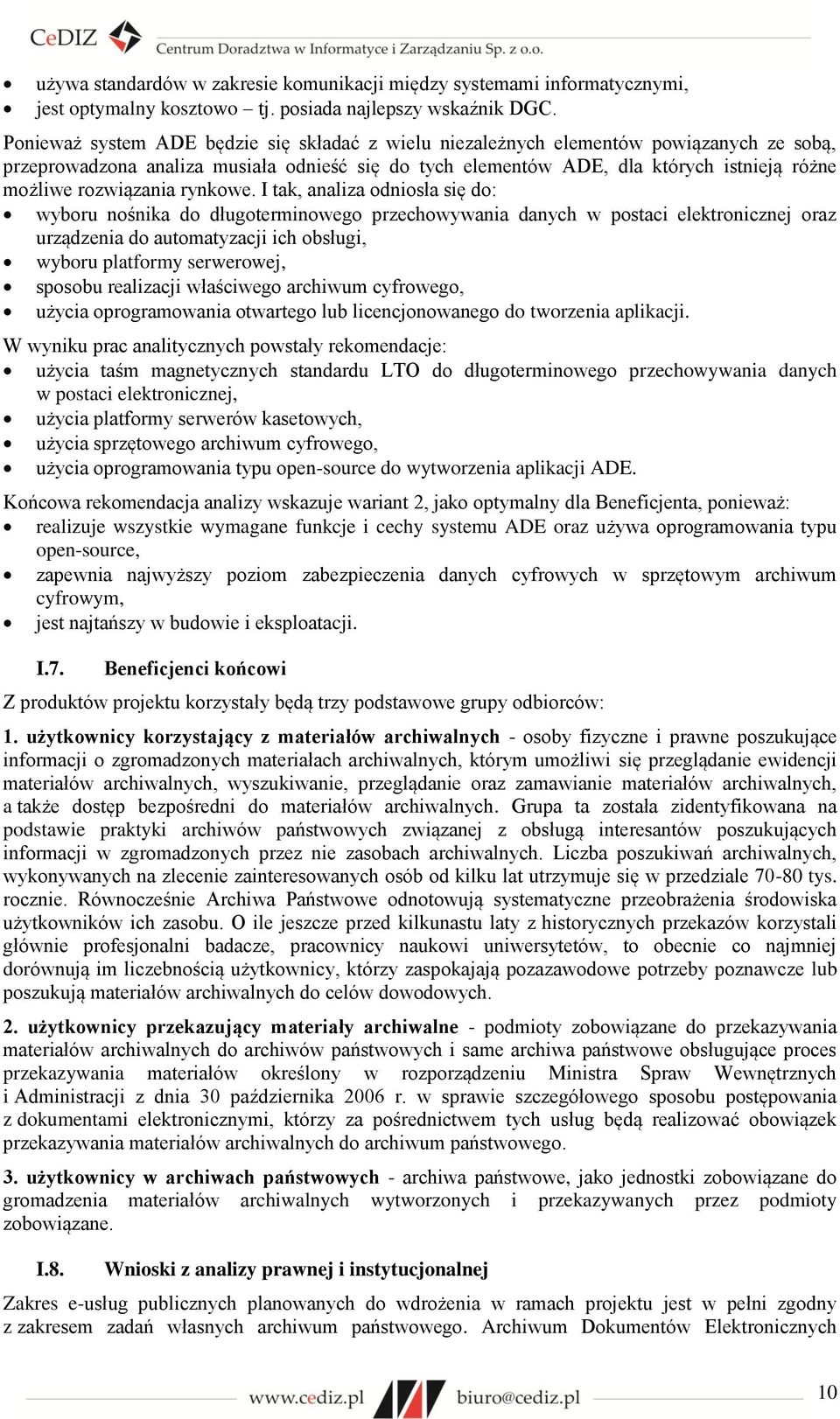 rozwiązania rynkowe.
