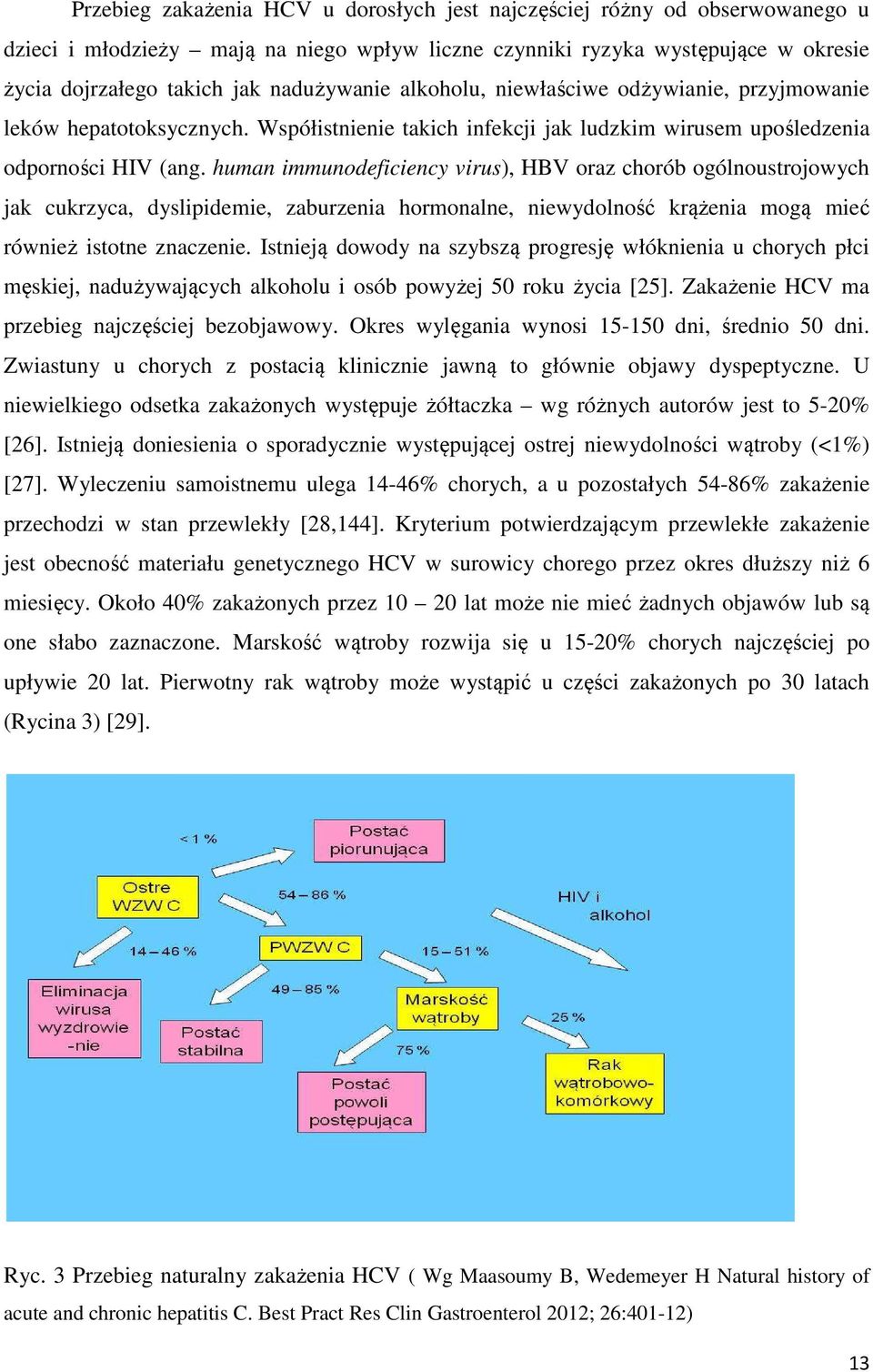 human immunodeficiency virus), HBV oraz chorób ogólnoustrojowych jak cukrzyca, dyslipidemie, zaburzenia hormonalne, niewydolność krążenia mogą mieć również istotne znaczenie.