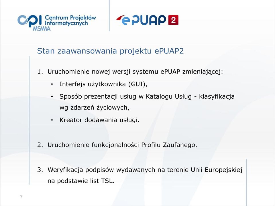 prezentacji usług w Katalogu Usług - klasyfikacja wg zdarzeń życiowych, Kreator dodawania