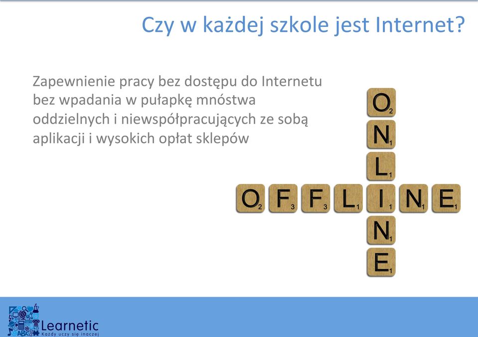 wpadania w pułapkę mnóstwa oddzielnych i