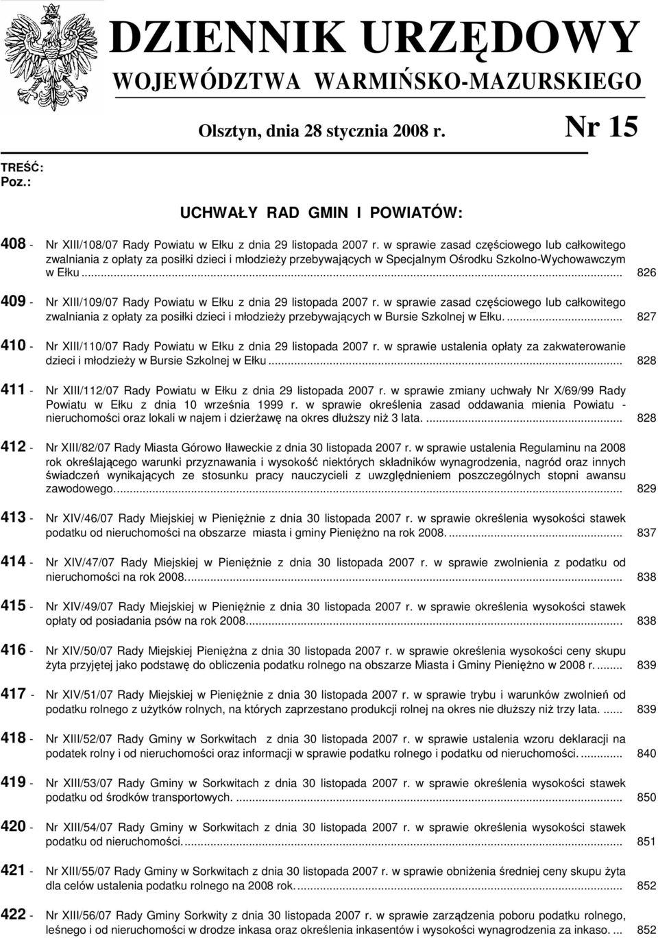 w sprawie zasad częściowego lub całkowitego zwalniania z opłaty za posiłki dzieci i młodzieŝy przebywających w Specjalnym Ośrodku Szkolno-Wychowawczym w Ełku.