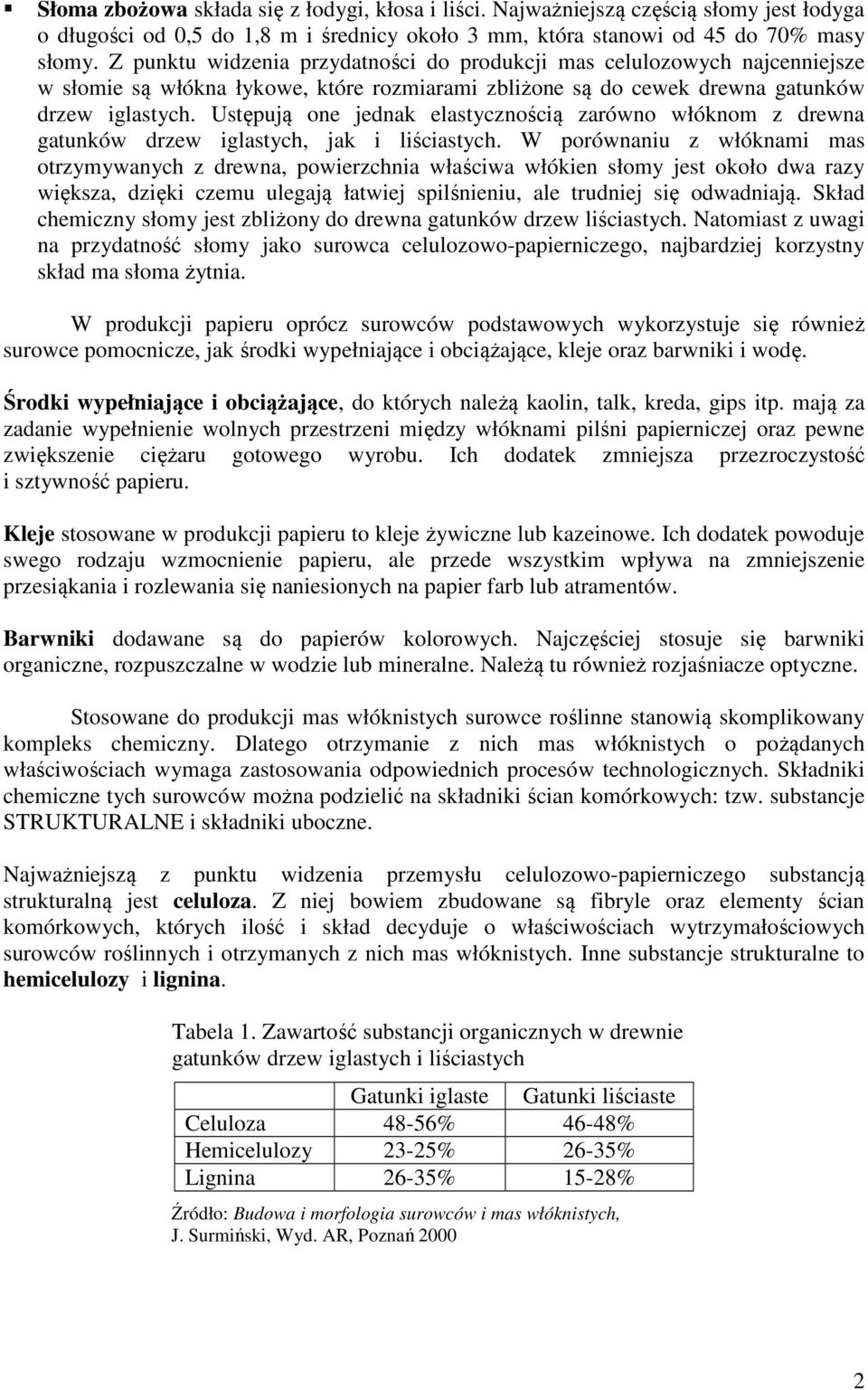 Ustępują one jednak elastycznością zarówno włóknom z drewna gatunków drzew iglastych, jak i liściastych.