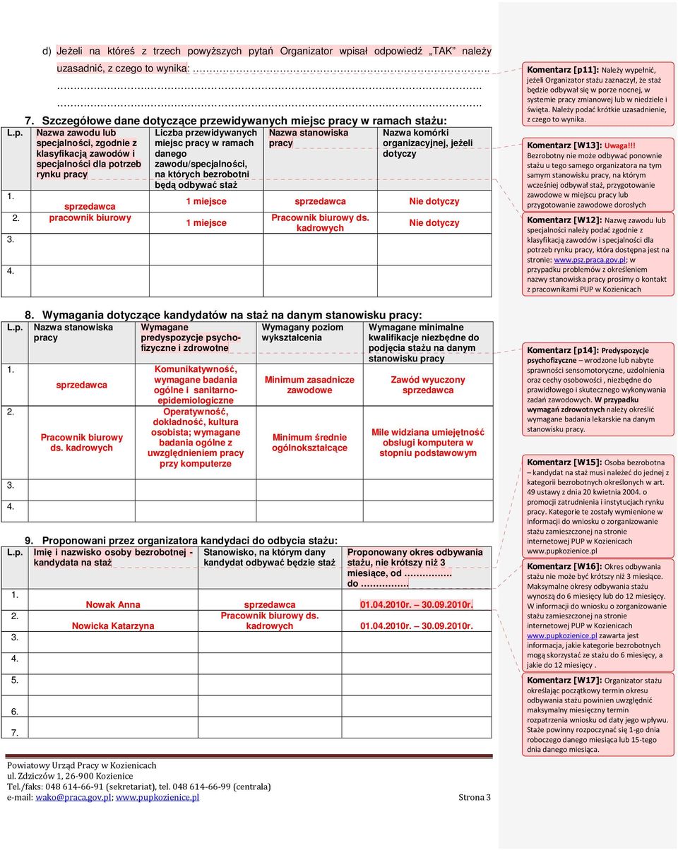 tań Organizator wpi